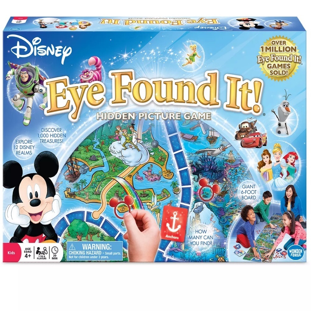 Disney Eye found it hidden pictures game new in sealed box